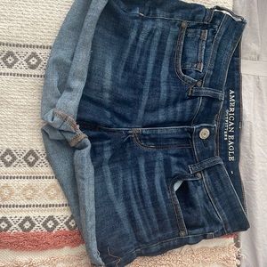 american eagle jean shorts